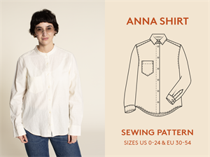 Wardrobe By Me snitmønster - Anna Shirt